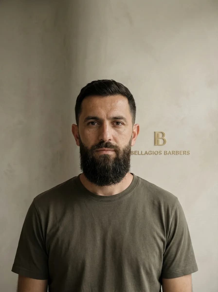 Full Beard, seen from the front