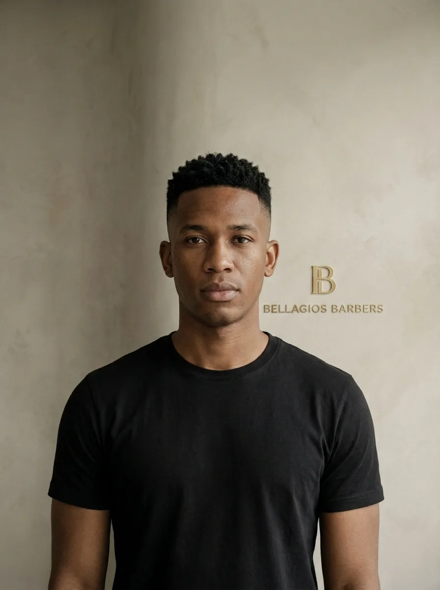 High Skin Fade, seen from the front