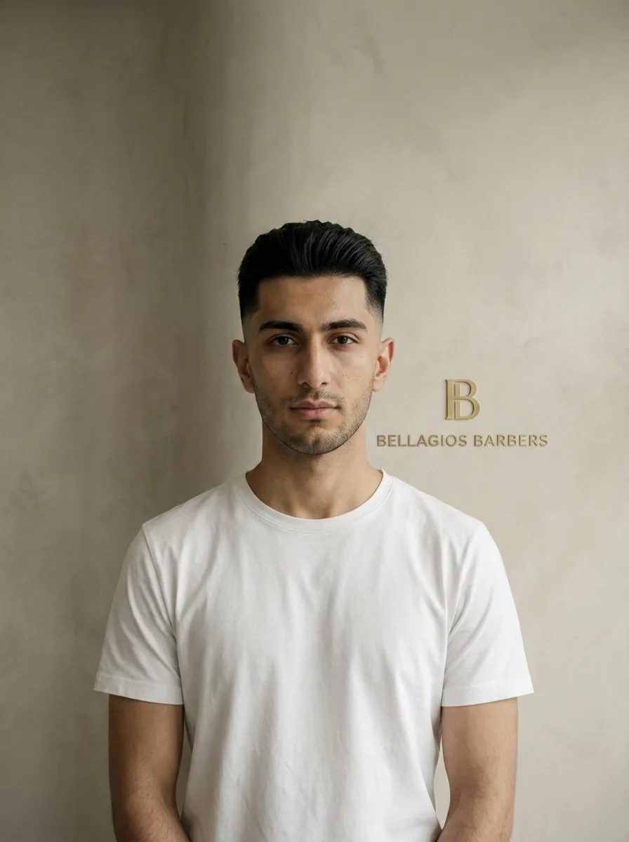 Low Skin Fade, seen from the front