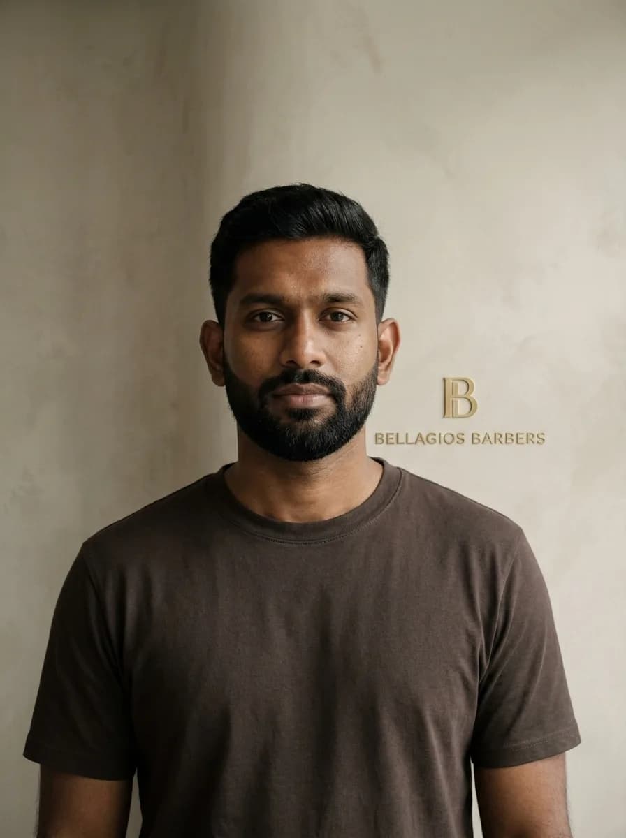 Short Boxed Beard, seen from the front